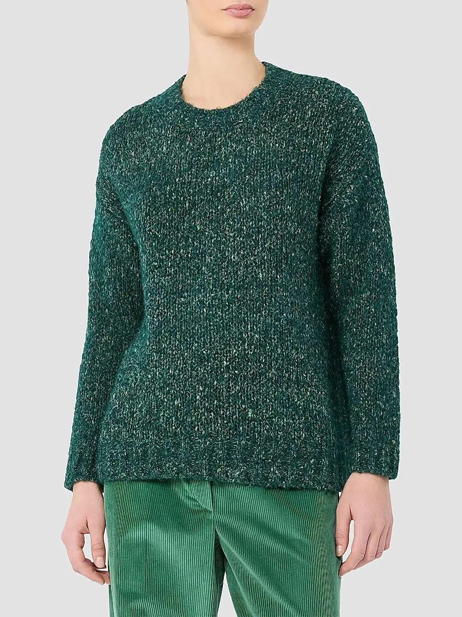 Weekend Max Mara Women's Tweed Alpaca Yarn Sweater | Thumbnail 3 Weekend Max Mara Women's Tweed Alpaca Yarn Sweater | Thumbnail 3