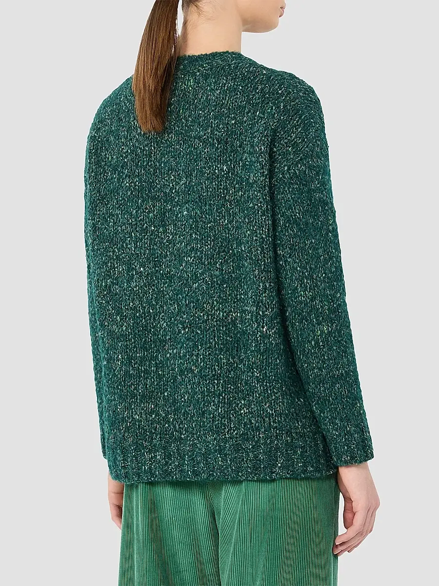 Weekend Max Mara Women's Tweed Alpaca Yarn Sweater | Thumbnail 4 Weekend Max Mara Women's Tweed Alpaca Yarn Sweater | Thumbnail 4
