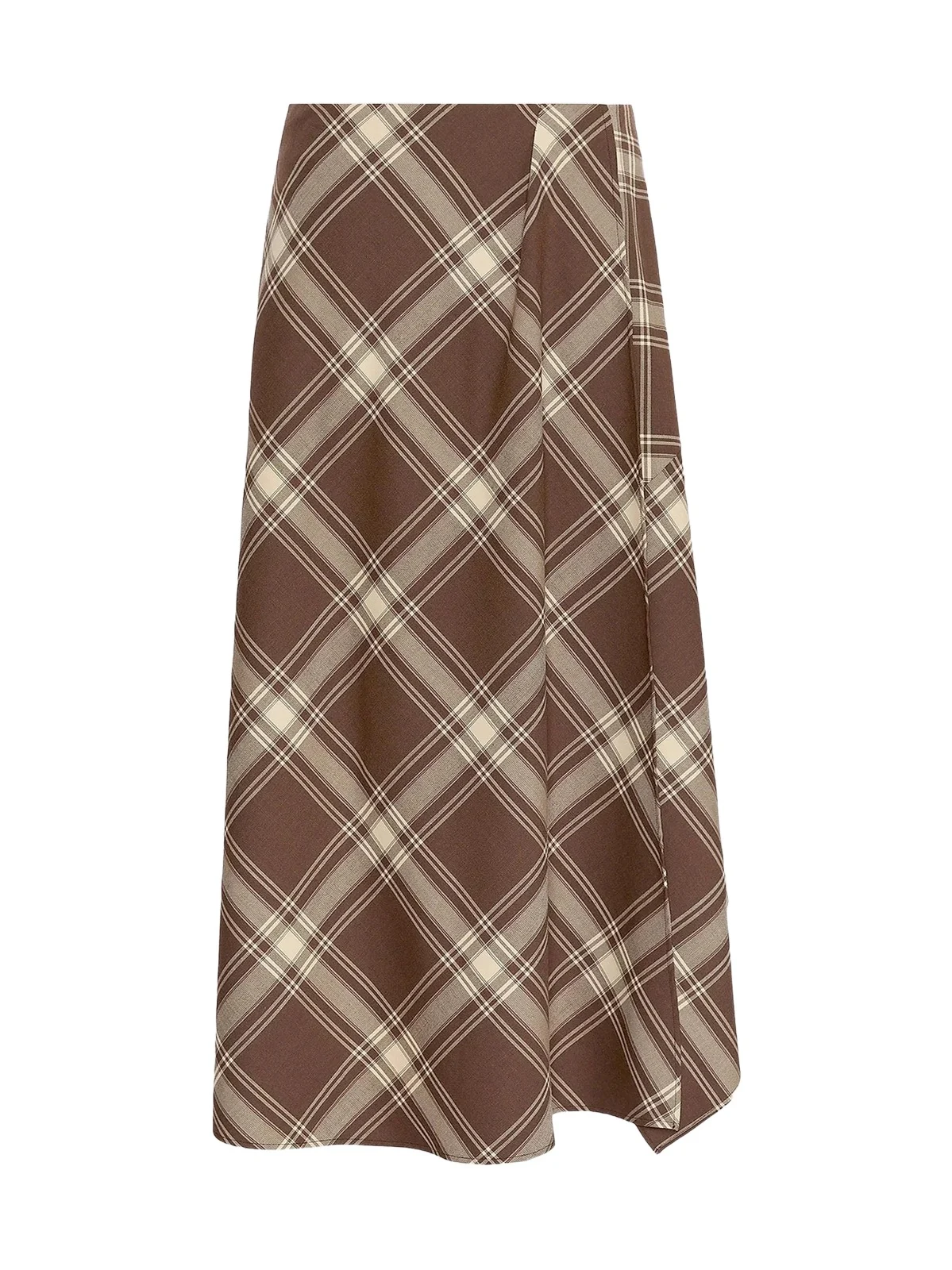 Women's Two Way Stretch Wool Twill Skirt Women's Two Way Stretch Wool Twill Skirt