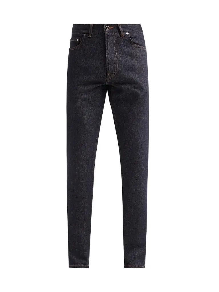 Isaia Men's Light Denim Slim Jeans - Navy | Image 1 Isaia Men's Light Denim Slim Jeans - Navy | Image 1
