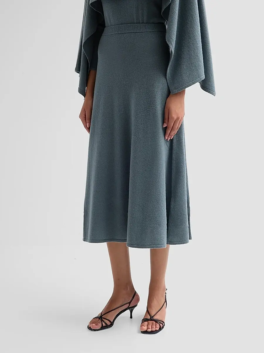 Zimmermann Women's Valiant Wool-Cashmere Midi Skirt | Thumbnail 4 Zimmermann Women's Valiant Wool-Cashmere Midi Skirt | Thumbnail 4