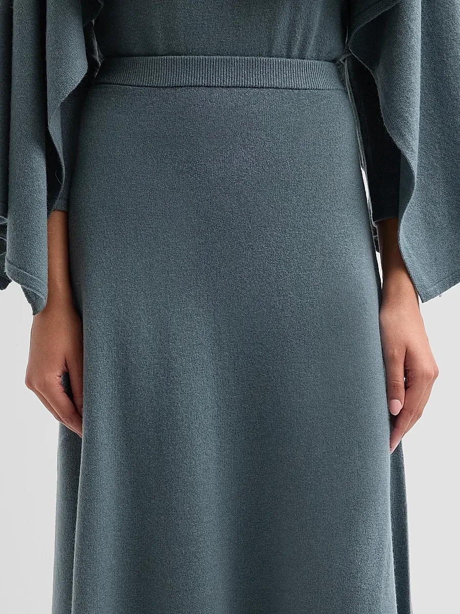 Zimmermann Women's Valiant Wool-Cashmere Midi Skirt | Thumbnail 5 Zimmermann Women's Valiant Wool-Cashmere Midi Skirt | Thumbnail 5