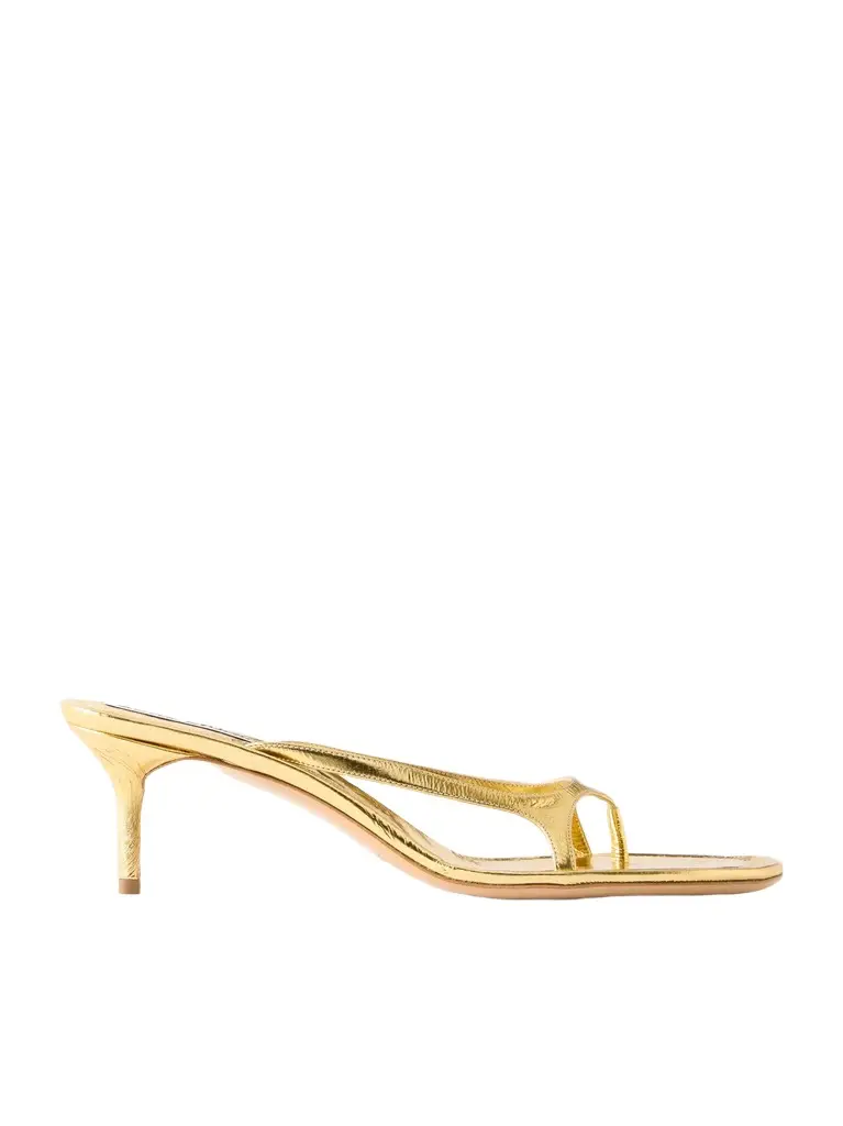 Acne Studios 60 metallic patent-leather sandals | Image 1 Acne Studios 60 metallic patent-leather sandals | Image 1