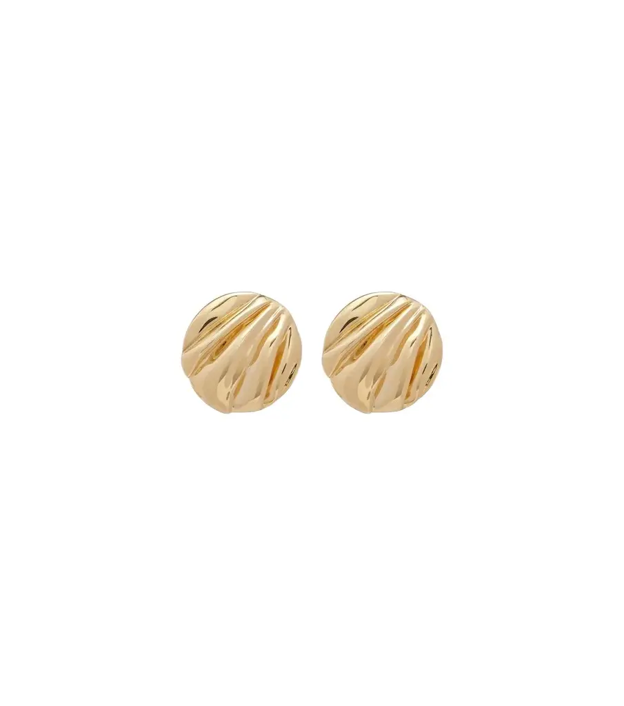 Chloé Pleats clip-on earrings Chloé Pleats clip-on earrings