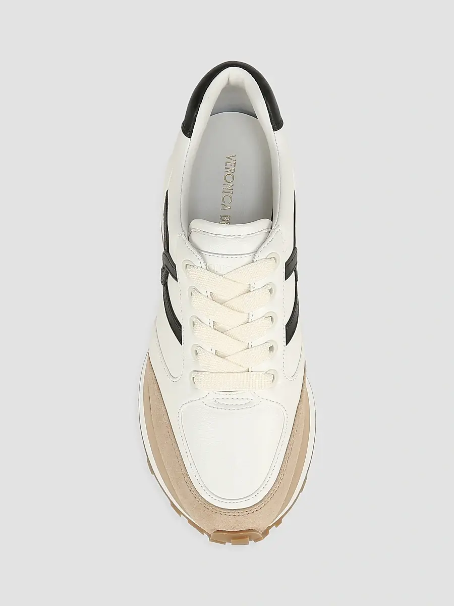 Veronica Beard Women's Valentina Oxford-Inspired Suede-Canvas Low-Top Sneakers | Thumbnail 5