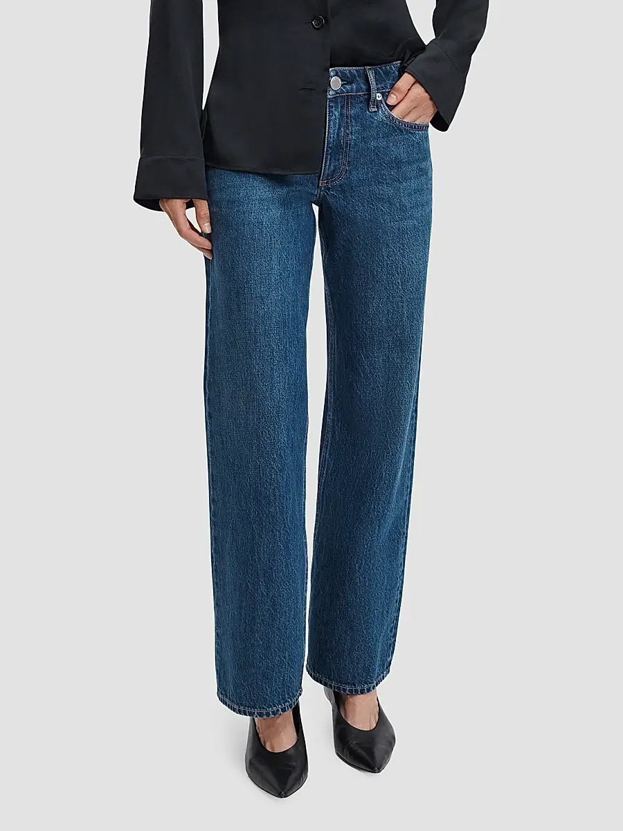 rag & bone Women's Cam Ankle Straight Jeans | Thumbnail 4 rag & bone Women's Cam Ankle Straight Jeans | Thumbnail 4