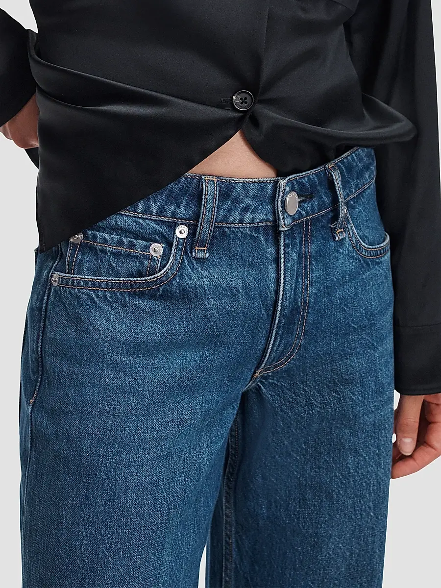 rag & bone Women's Cam Ankle Straight Jeans | Thumbnail 6 rag & bone Women's Cam Ankle Straight Jeans | Thumbnail 6