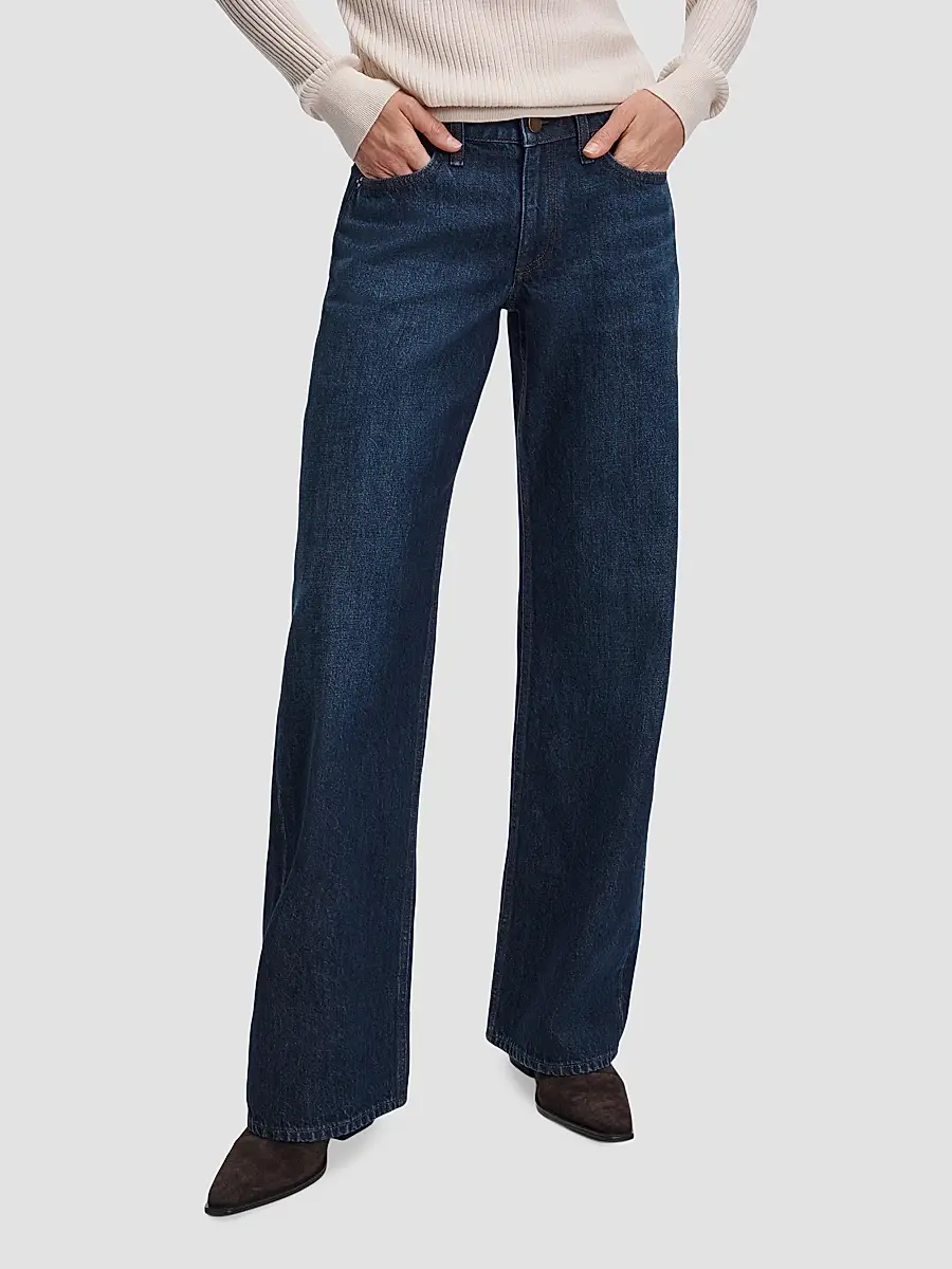 rag & bone Women's Cam Low-Rise Full Straight Jeans | Thumbnail 5 rag & bone Women's Cam Low-Rise Full Straight Jeans | Thumbnail 5