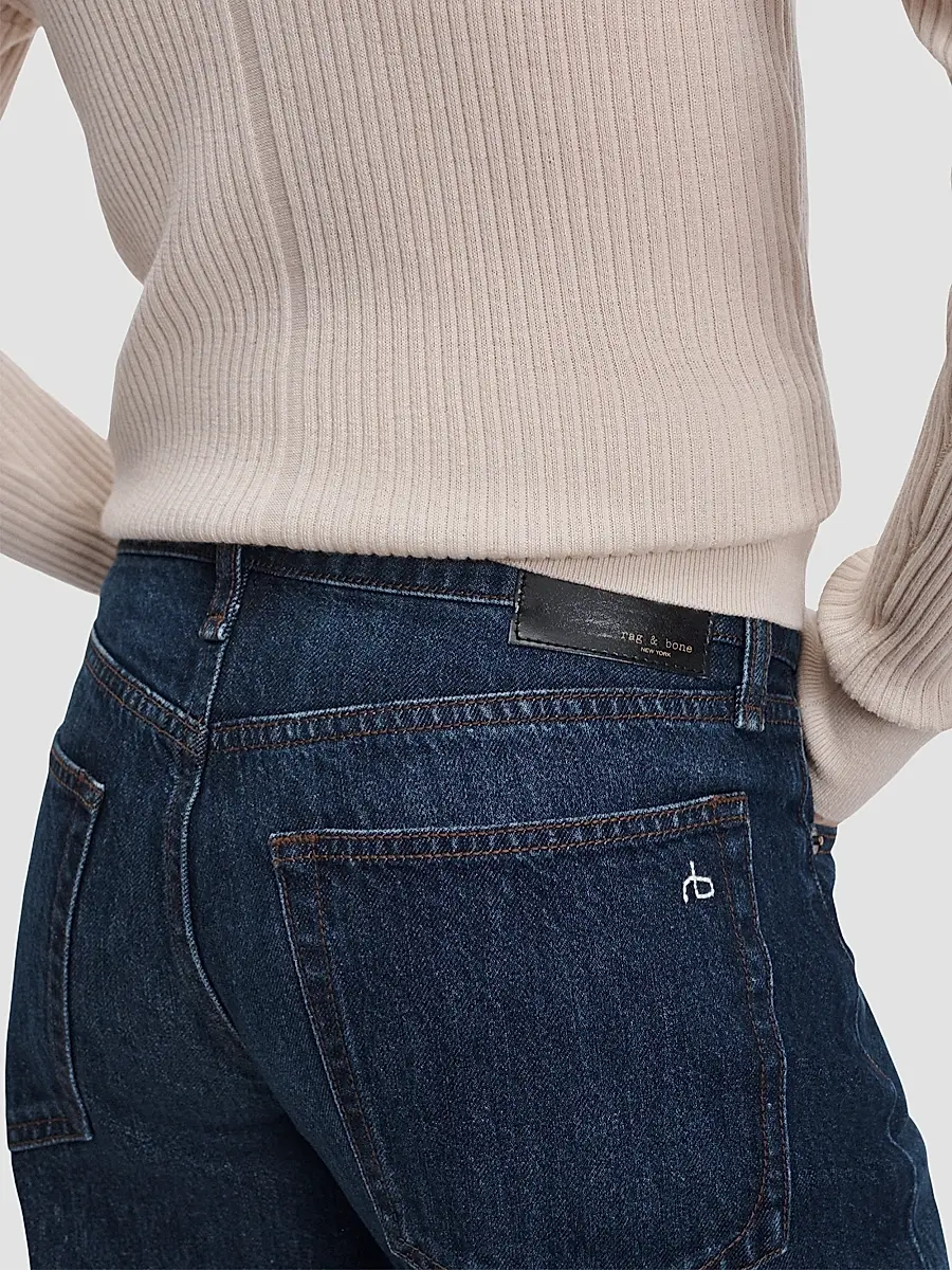rag & bone Women's Cam Low-Rise Full Straight Jeans | Thumbnail 7 rag & bone Women's Cam Low-Rise Full Straight Jeans | Thumbnail 7