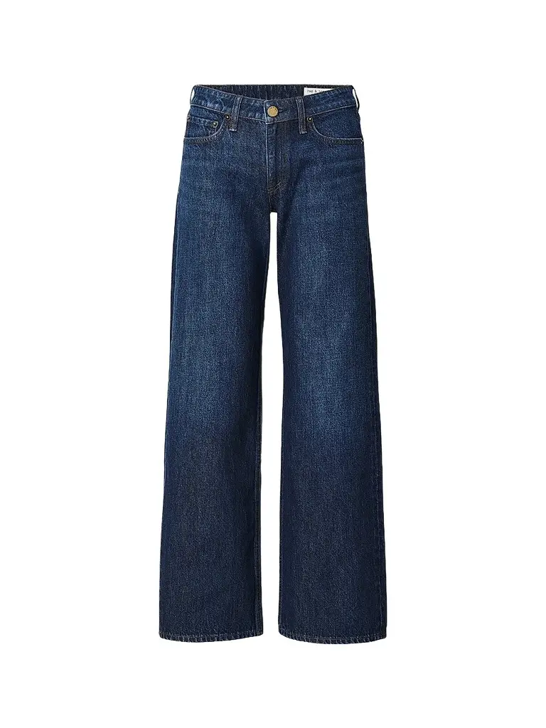 rag & bone Women's Cam Low-Rise Full Straight Jeans