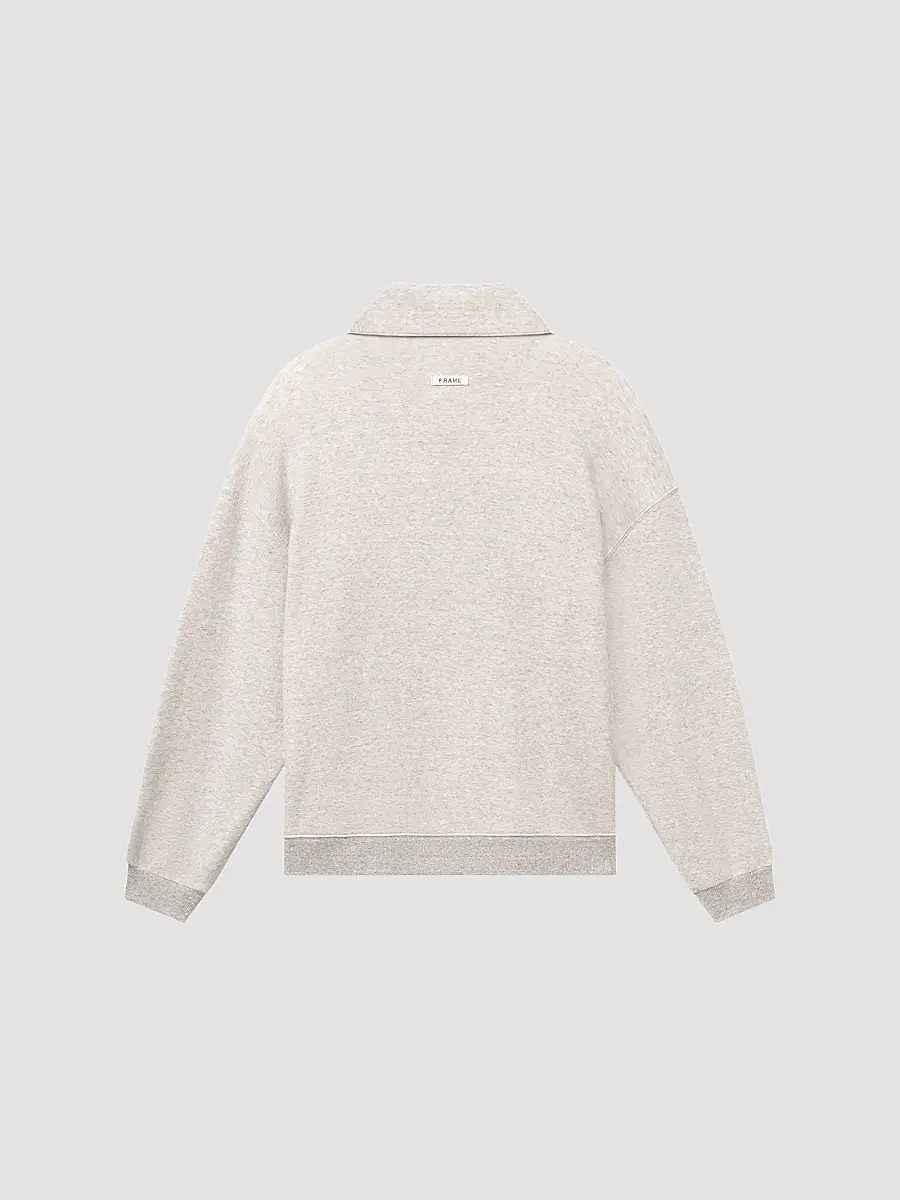 Frame Men's Relaxed Quarter-Zip Sweatshirt | Thumbnail 8