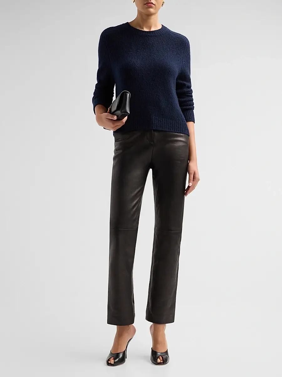 Lisa Yang Women's Solene Cashmere-Silk Regular-Fit Sweater | Thumbnail 2 Lisa Yang Women's Solene Cashmere-Silk Regular-Fit Sweater | Thumbnail 2