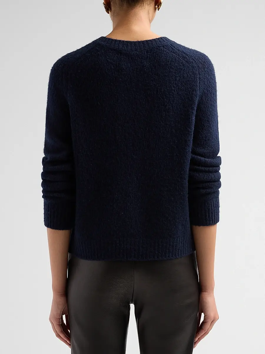 Lisa Yang Women's Solene Cashmere-Silk Regular-Fit Sweater | Thumbnail 3 Lisa Yang Women's Solene Cashmere-Silk Regular-Fit Sweater | Thumbnail 3