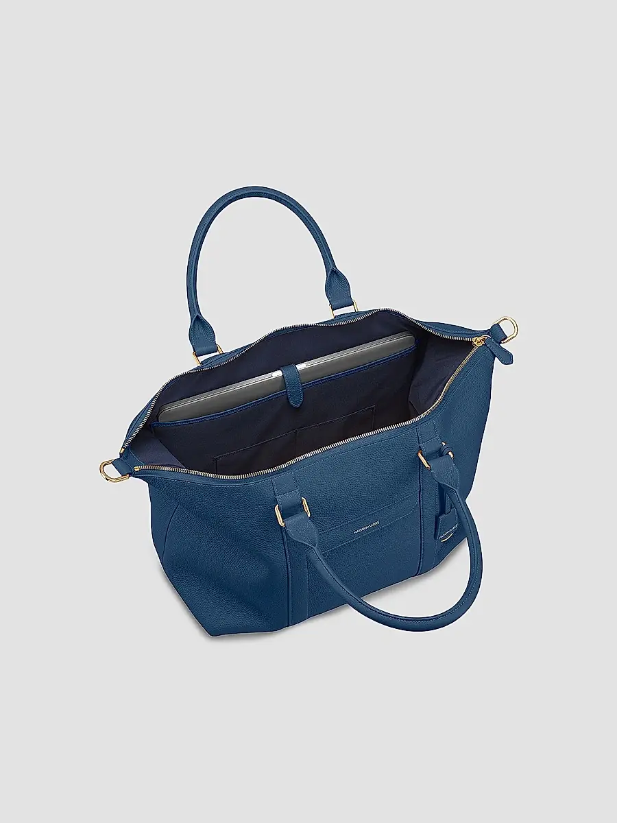 MAISON de SABRÉ Men's Large Leather Weekender Bag | Thumbnail 3 MAISON de SABRÉ Men's Large Leather Weekender Bag | Thumbnail 3