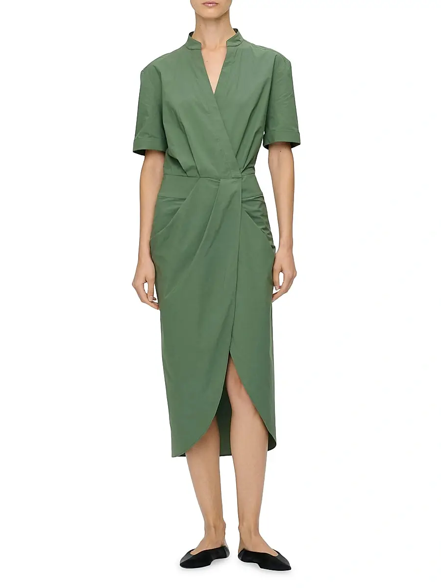 CALLAS MILANO Women's Bali Wrap Shirtdress | Thumbnail 2 CALLAS MILANO Women's Bali Wrap Shirtdress | Thumbnail 2
