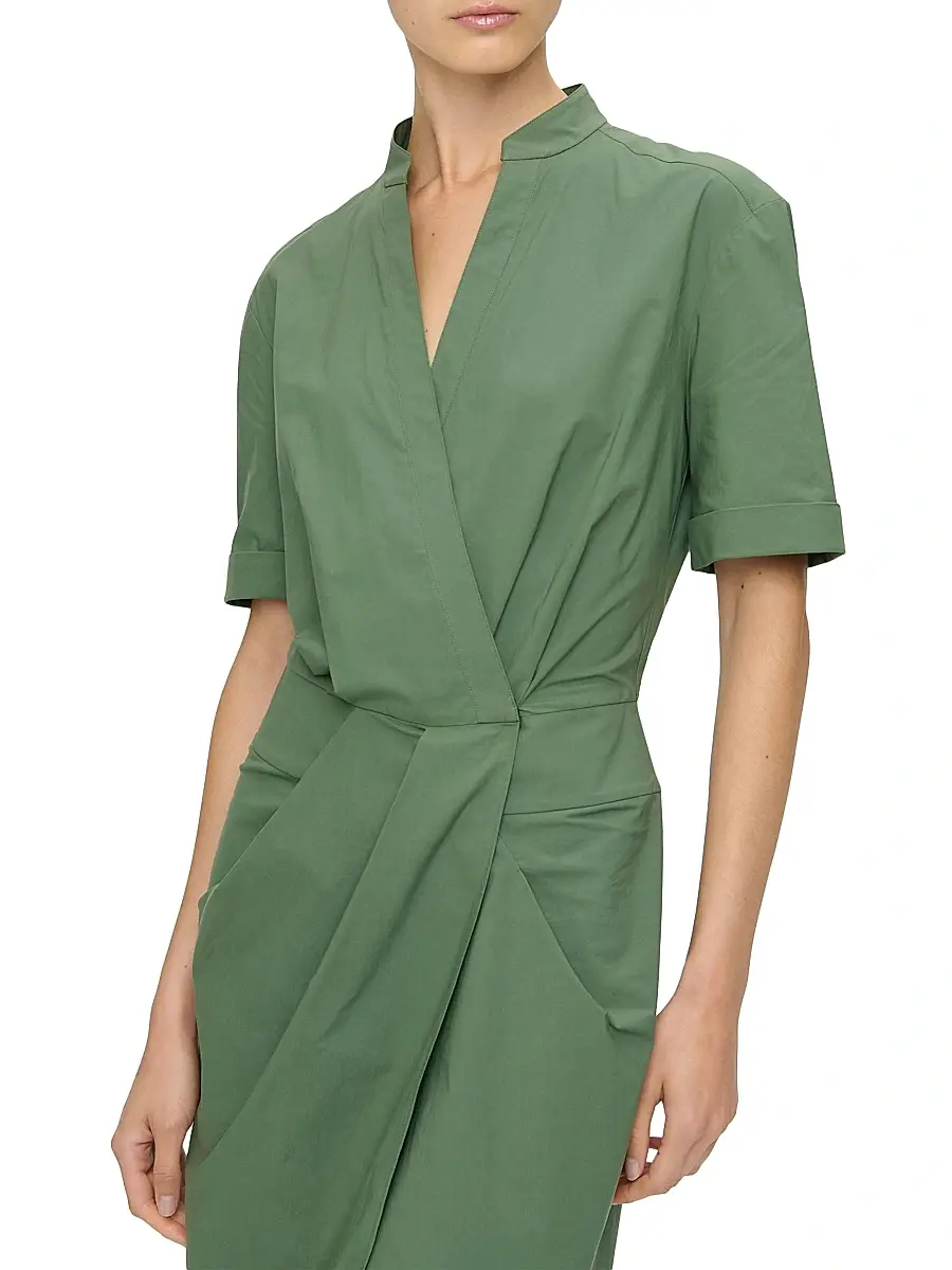 CALLAS MILANO Women's Bali Wrap Shirtdress | Thumbnail 4 CALLAS MILANO Women's Bali Wrap Shirtdress | Thumbnail 4