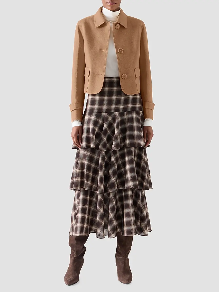 Akris punto Women's Boxy Wool-Blend Jacket | Thumbnail 2