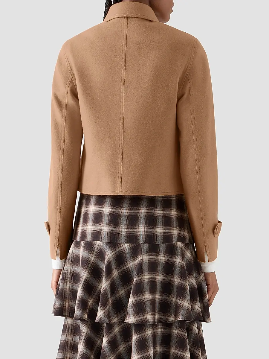 Akris punto Women's Boxy Wool-Blend Jacket | Thumbnail 3