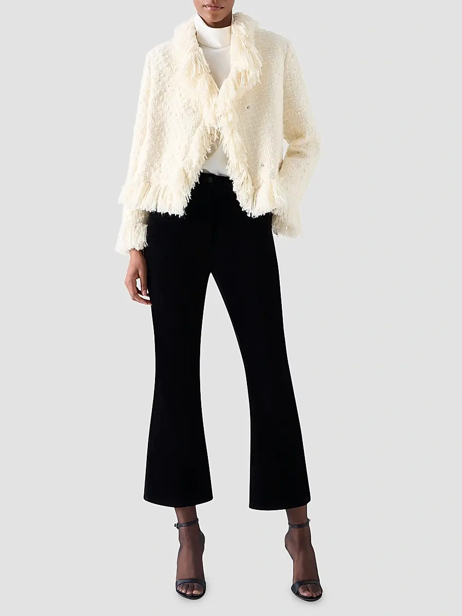 Akris punto Women's Bouclé Tweed Wool-Blend Jacket | Thumbnail 2 Akris punto Women's Bouclé Tweed Wool-Blend Jacket | Thumbnail 2