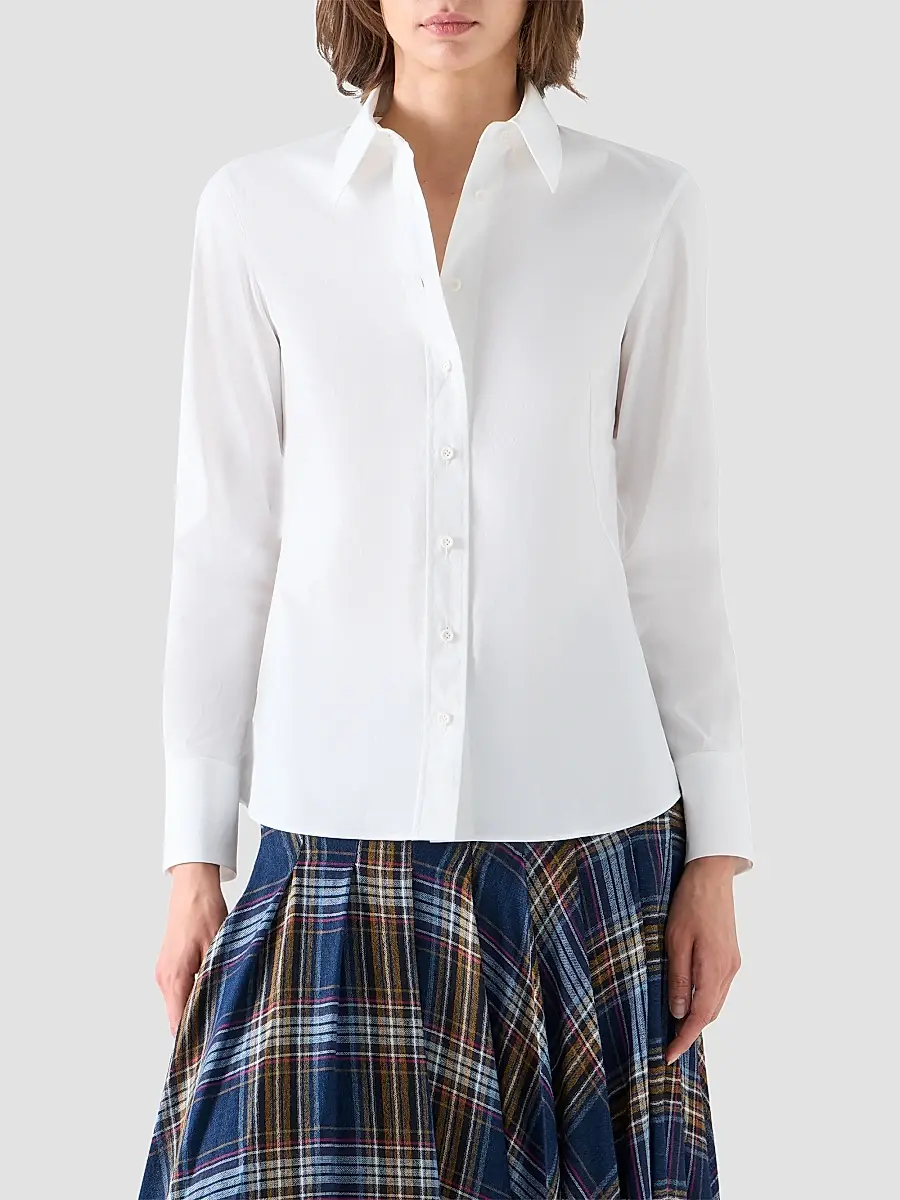 Akris punto Women's Dice Detail Blouse | Thumbnail 4 Akris punto Women's Dice Detail Blouse | Thumbnail 4