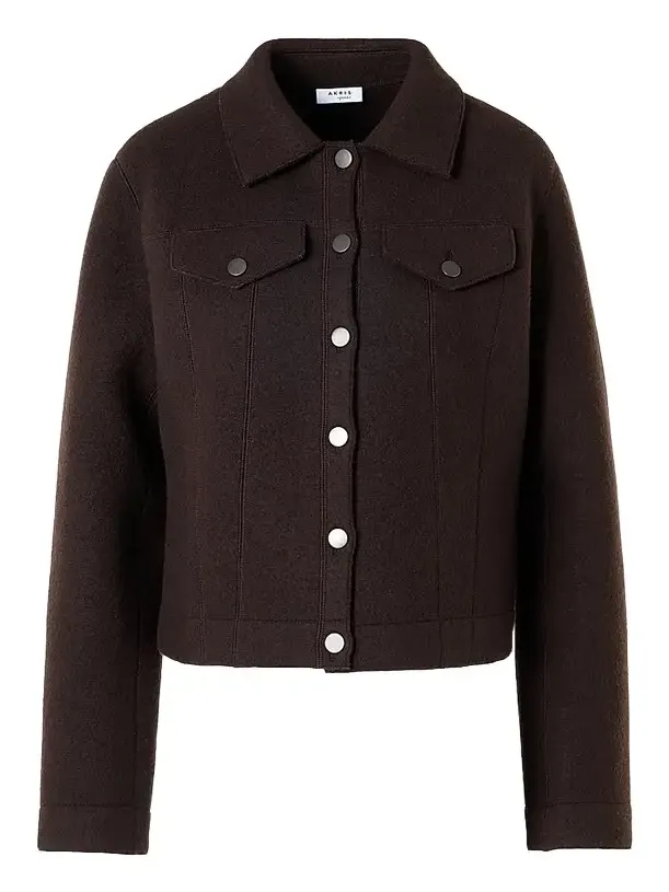 Women's Boiled Wool Jacket