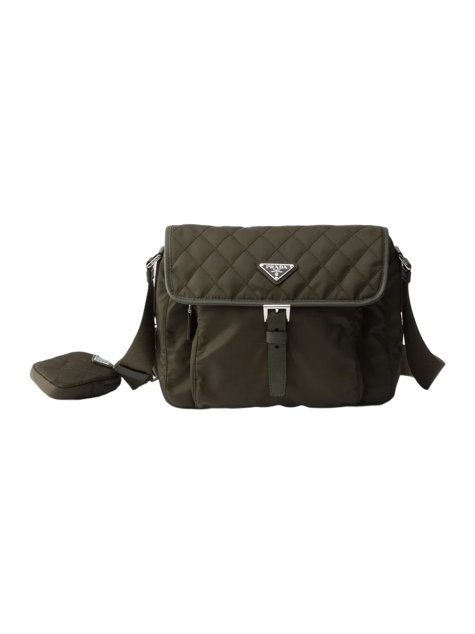Women's Medium Quilted Nylon Shoulder Bag Women's Medium Quilted Nylon Shoulder Bag