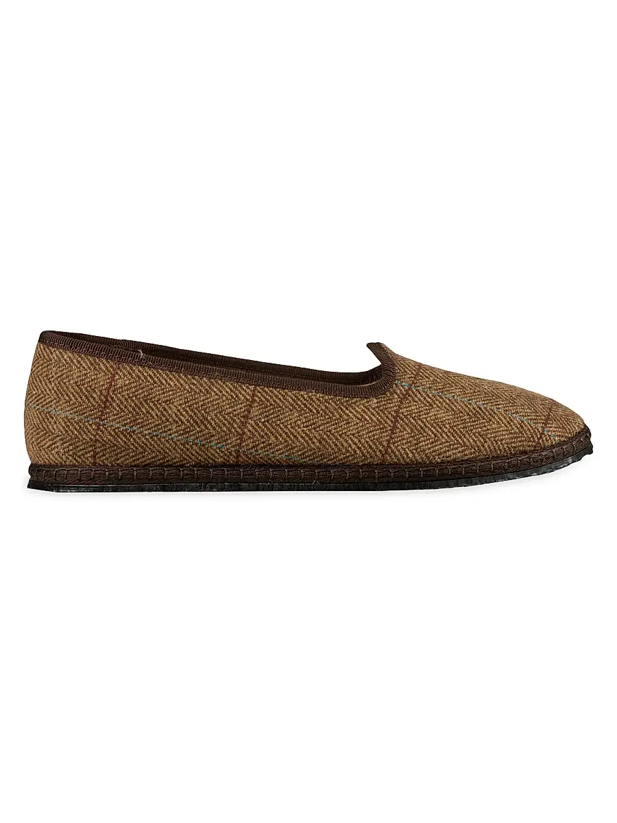 Vibi Venezia Women's Furlana Textured Slippers - Brown | Image 1 Vibi Venezia Women's Furlana Textured Slippers - Brown | Image 1