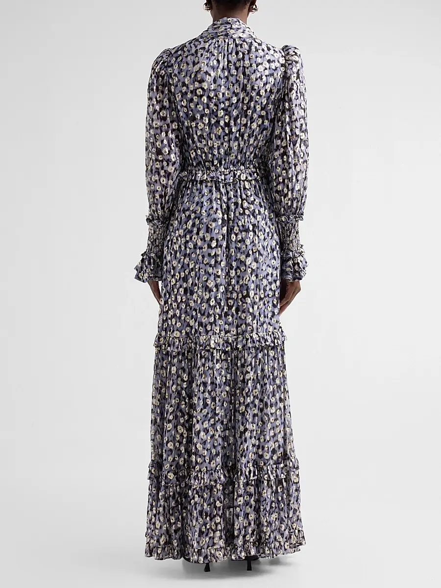 Kobi Halperin Women's Dana Animal-Print Maxi Dress | Thumbnail 3 Kobi Halperin Women's Dana Animal-Print Maxi Dress | Thumbnail 3