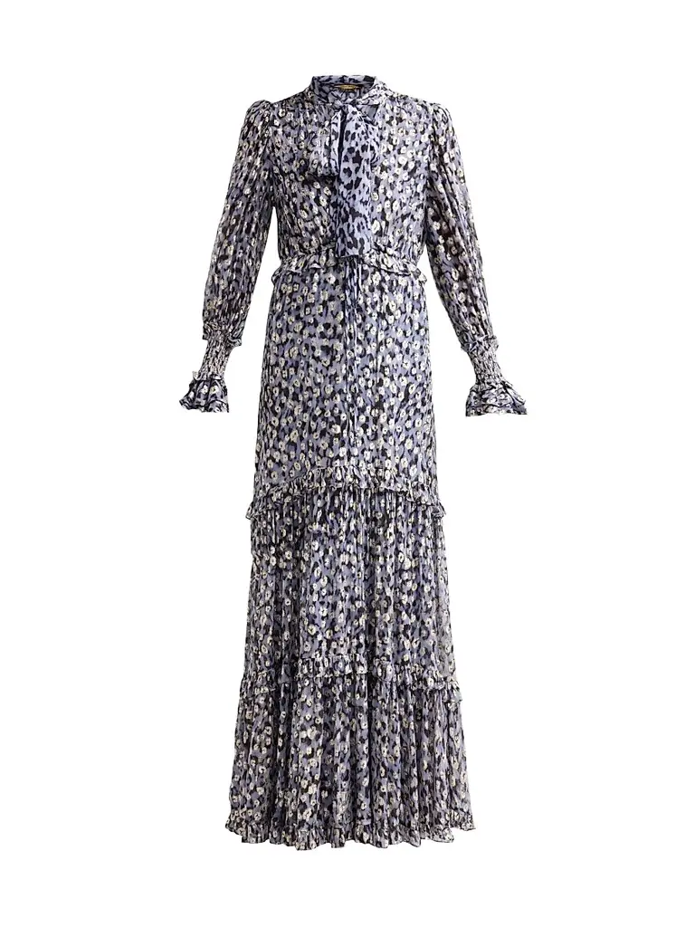 Kobi Halperin Women's Dana Animal-Print Maxi Dress
