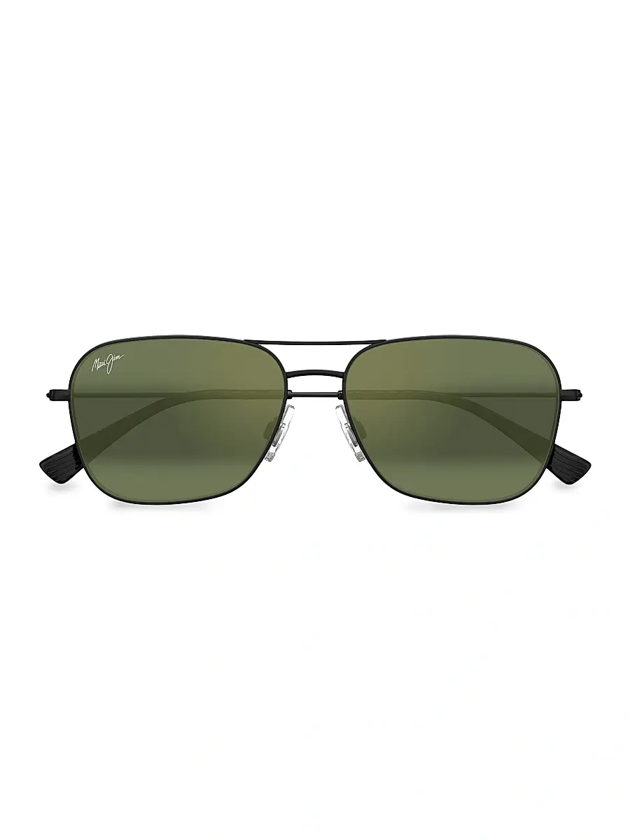 Maui Jim Men's Elua Naauao 58MM Aviator Sunglasses | Thumbnail 2 Maui Jim Men's Elua Naauao 58MM Aviator Sunglasses | Thumbnail 2
