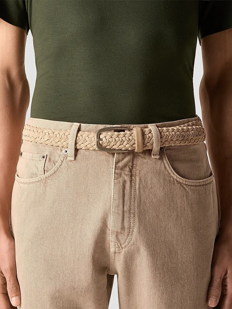 Zegna Men's Nubuck Belt | Thumbnail 2 Zegna Men's Nubuck Belt | Thumbnail 2