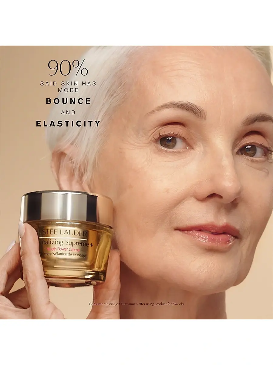 Estée Lauder Women's Revitalizing Supreme+ Youth Power Cream Moisturizer With Hyaluronic Acid & Peptides | Thumbnail 6
