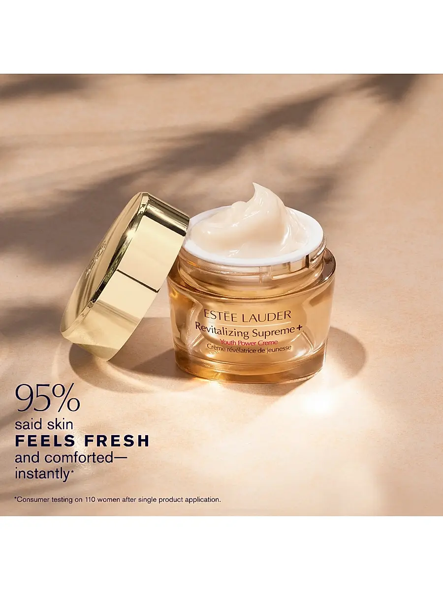 Estée Lauder Women's Revitalizing Supreme+ Youth Power Cream Moisturizer With Hyaluronic Acid & Peptides | Thumbnail 9
