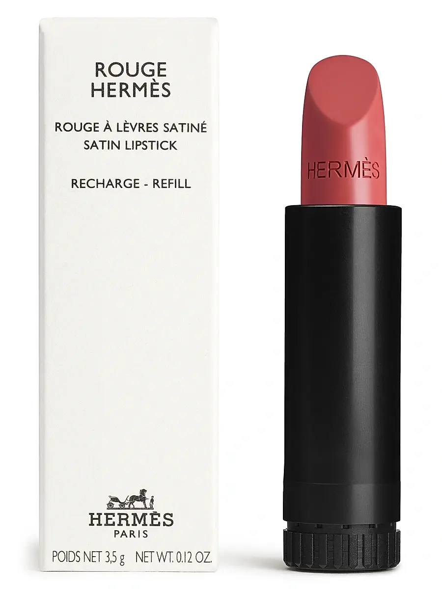 HERMÈS Women's Rouge Hermes Satin Lipstick Refill - 21 Rose Epice | Image 1 HERMÈS Women's Rouge Hermes Satin Lipstick Refill - 21 Rose Epice | Image 1