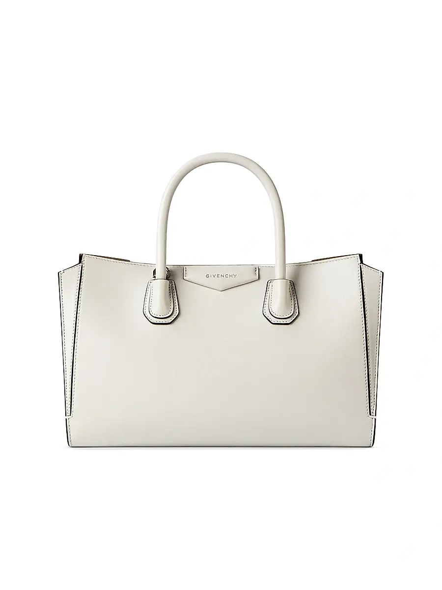 Givenchy Women's Antigona Catchall Top Handle Bag - Chalk White | Image 1 Givenchy Women's Antigona Catchall Top Handle Bag - Chalk White | Image 1