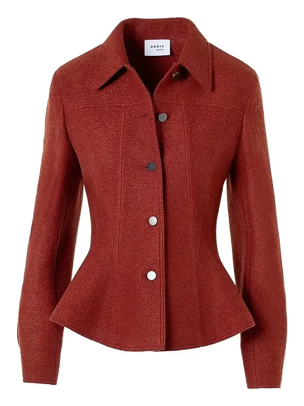 Women's Boiled Wool Short Jacket Women's Boiled Wool Short Jacket