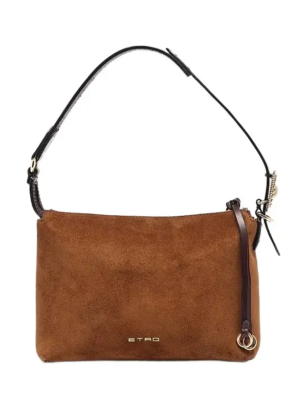 Women's Small Suede Hobo Shoulder Bag