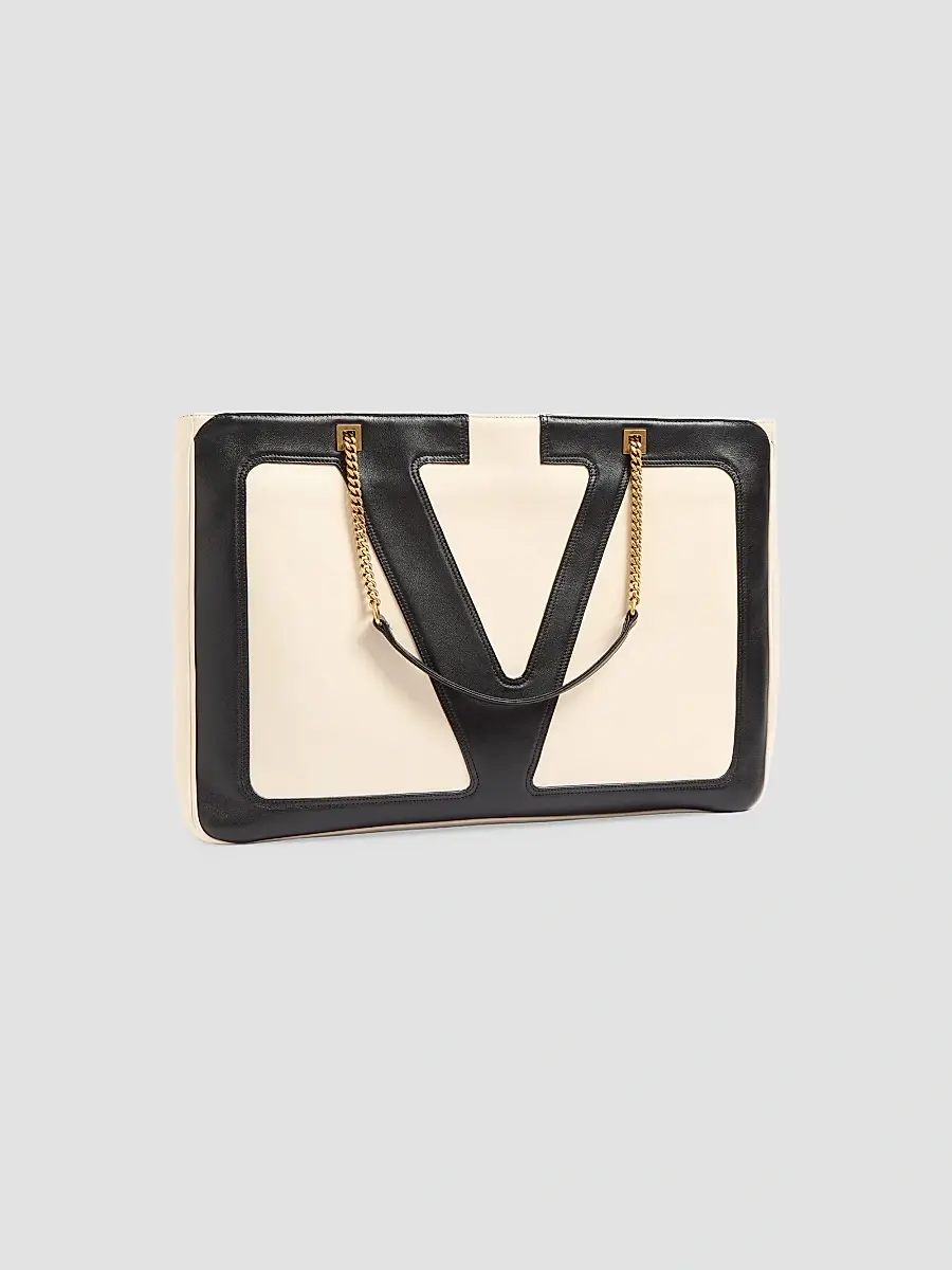 Valentino Women's Viva Superstar Large Nappa Leather Shopping Bag | Thumbnail 3