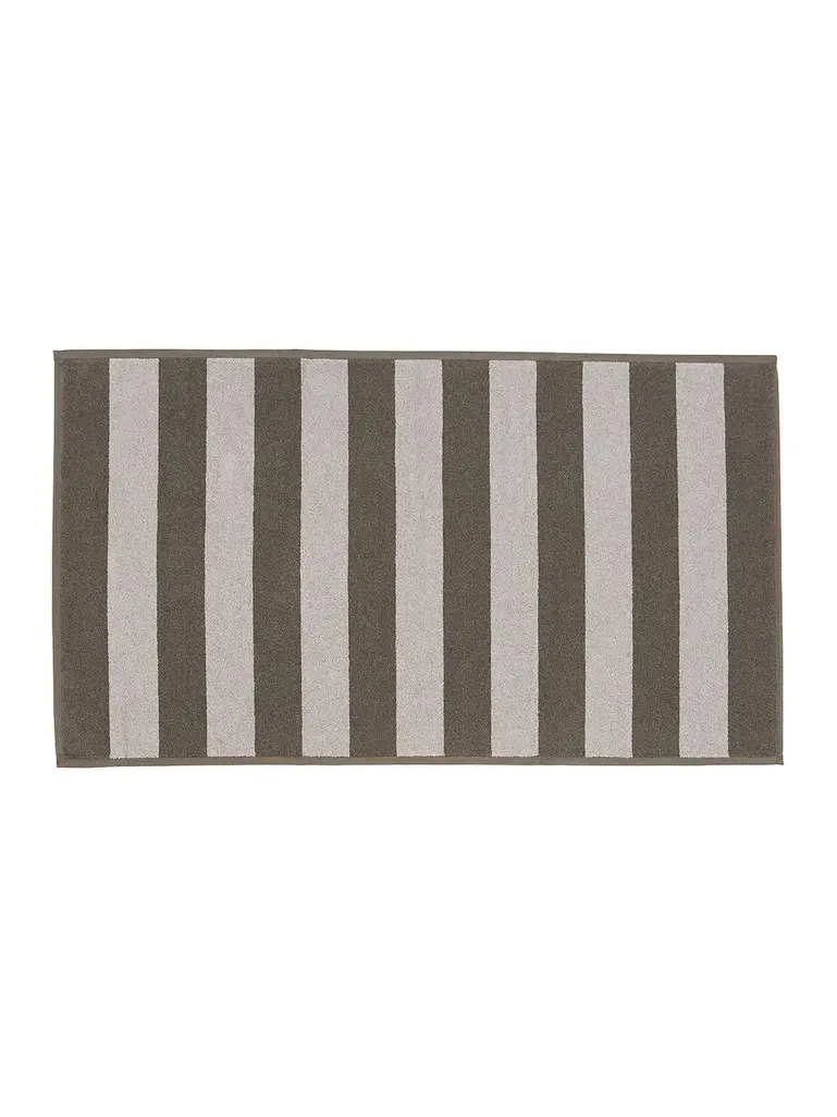 HAWKINS NEW YORK Simple Striped Terry Towel Bath Sheet