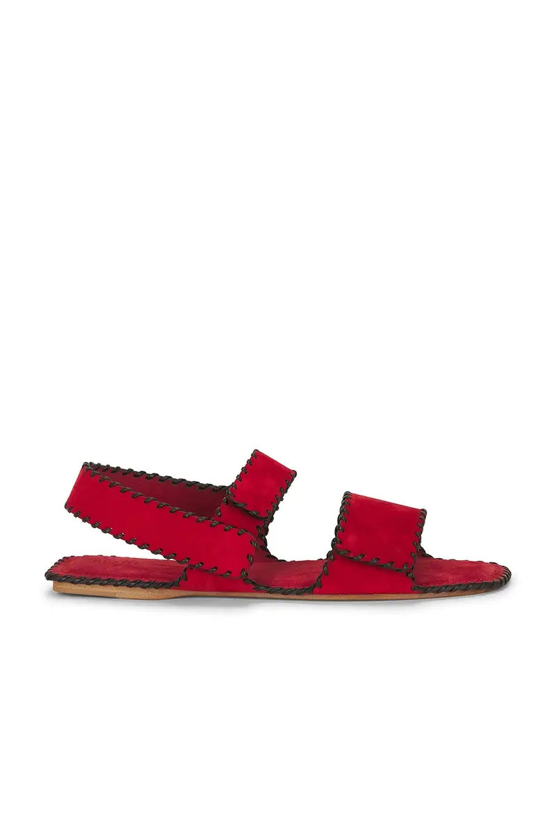 KHAITE Boden Whip Stitch Flat | Image 1 KHAITE Boden Whip Stitch Flat | Image 1