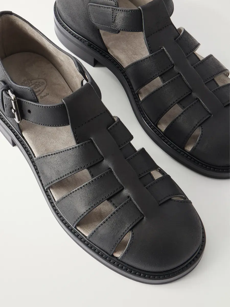 Church's Fisherman Winter Leather Sandals - Men | Thumbnail 4