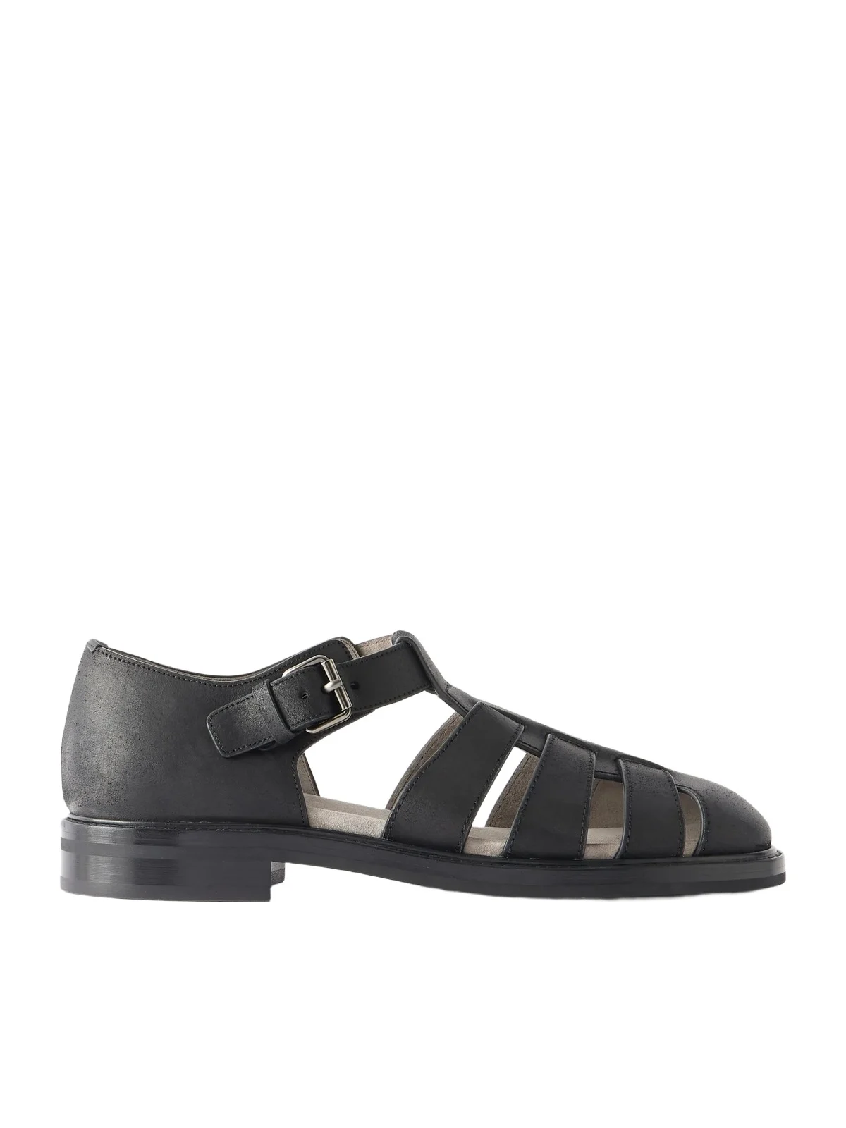 Fisherman Winter Leather Sandals - Men