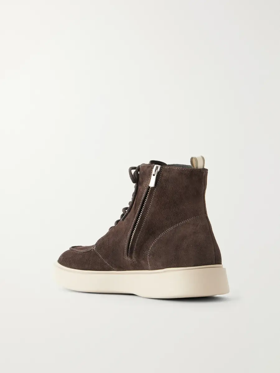 Officine Creative Frame 004 Suede Lace-Up Boots - Men | Thumbnail 4 Officine Creative Frame 004 Suede Lace-Up Boots - Men | Thumbnail 4
