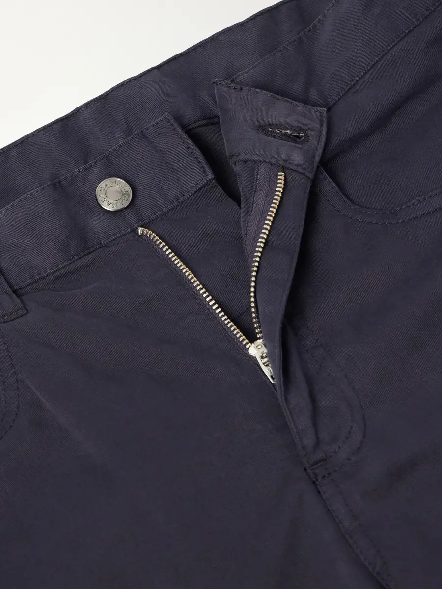 Canali Tapered Cotton-Blend Twill Trousers - Men | Thumbnail 6 Canali Tapered Cotton-Blend Twill Trousers - Men | Thumbnail 6