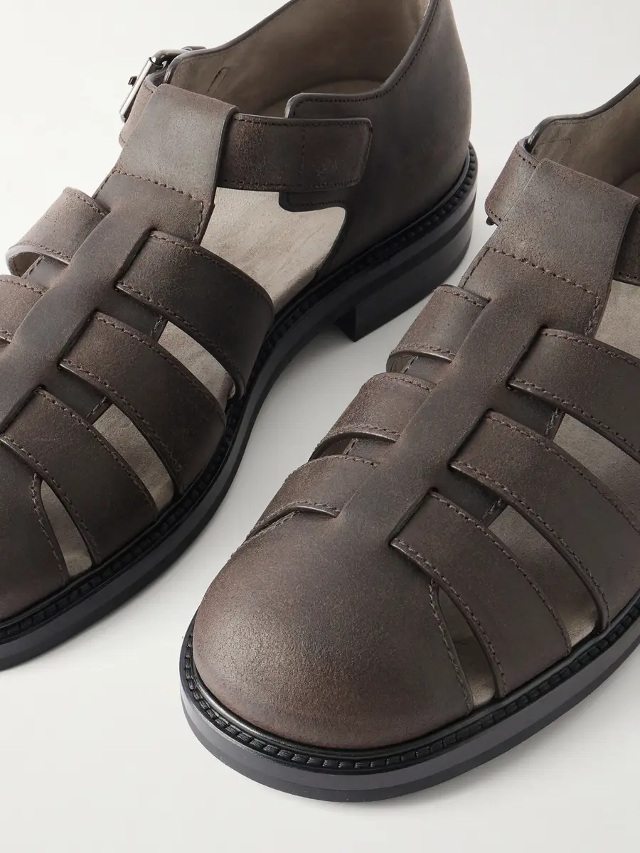 Church's Fisherman Winter Waxed Suede Sandals - Men | Thumbnail 5