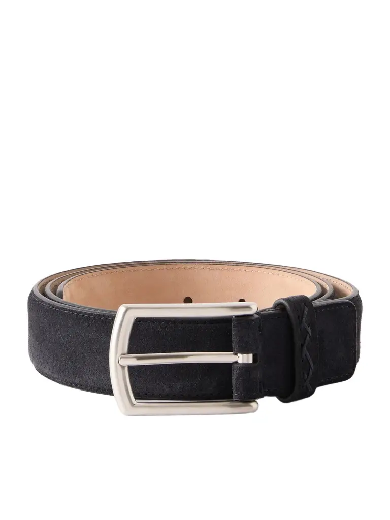 Zegna 3cm Suede Belt - Men | Image 1 Zegna 3cm Suede Belt - Men | Image 1