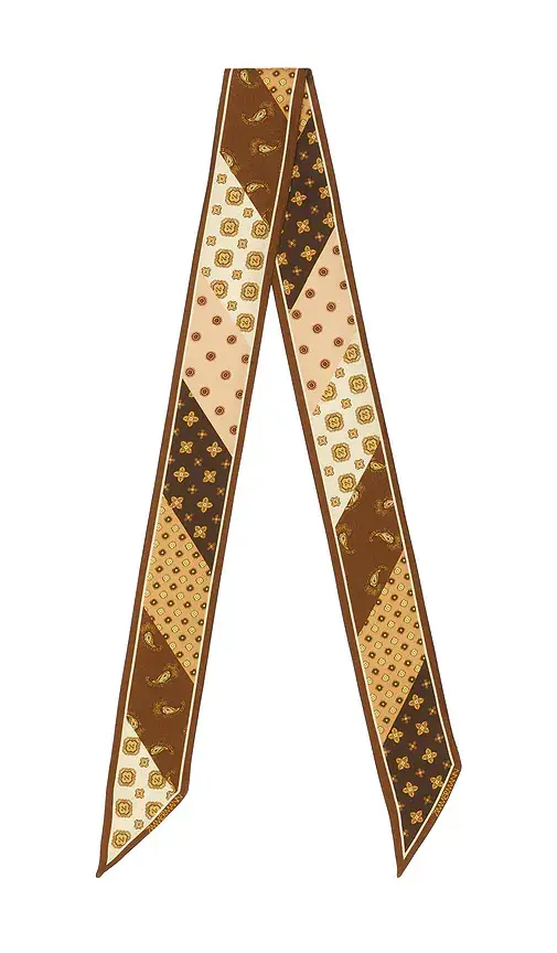 Zimmermann Printed Silk Ribbon Scarf | Image 1 Zimmermann Printed Silk Ribbon Scarf | Image 1