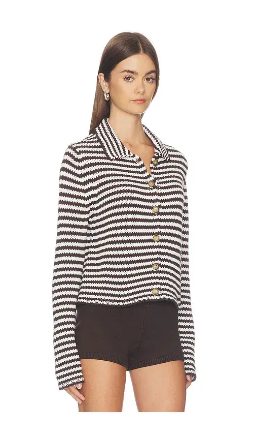 La Ligne Fine Line Mini Marina Cardigan | Thumbnail 2 La Ligne Fine Line Mini Marina Cardigan | Thumbnail 2
