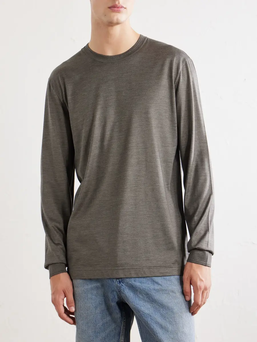 Dolce & Gabbana Pastello Silk-Jersey T-Shirt - Men | Thumbnail 3