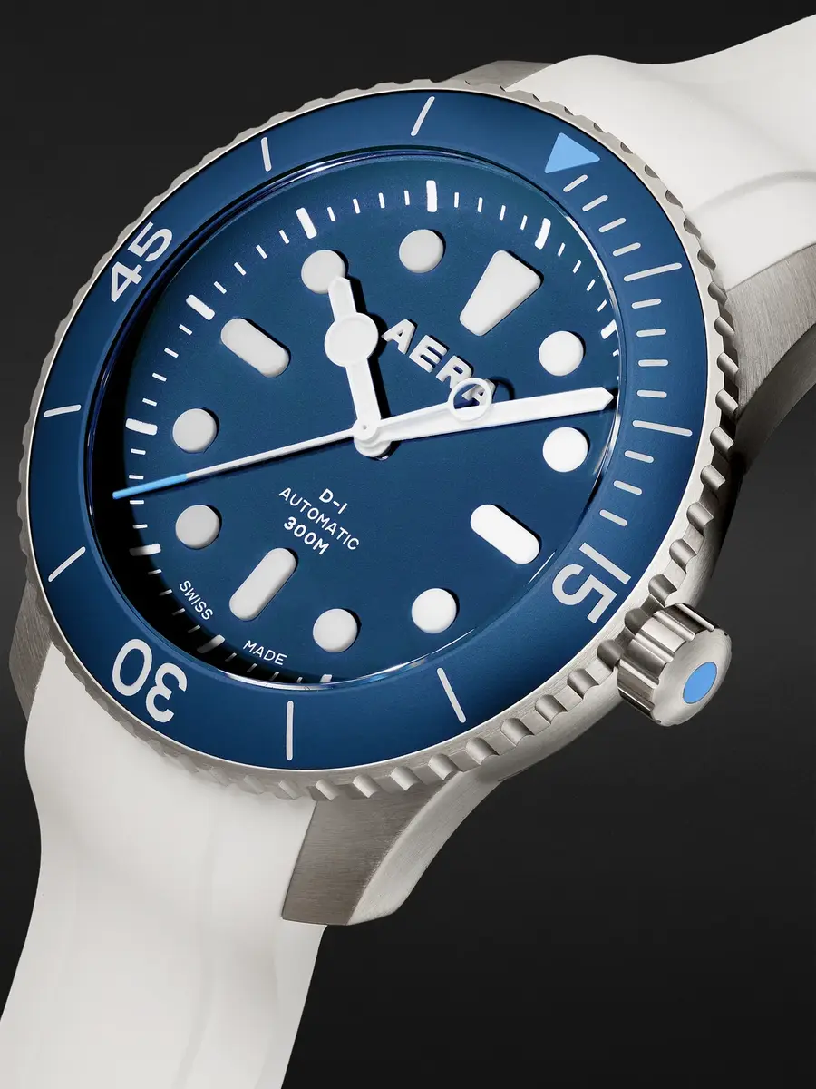 Aera D-1 Ocean Automatic Stainless Steel Watch - Men | Thumbnail 3